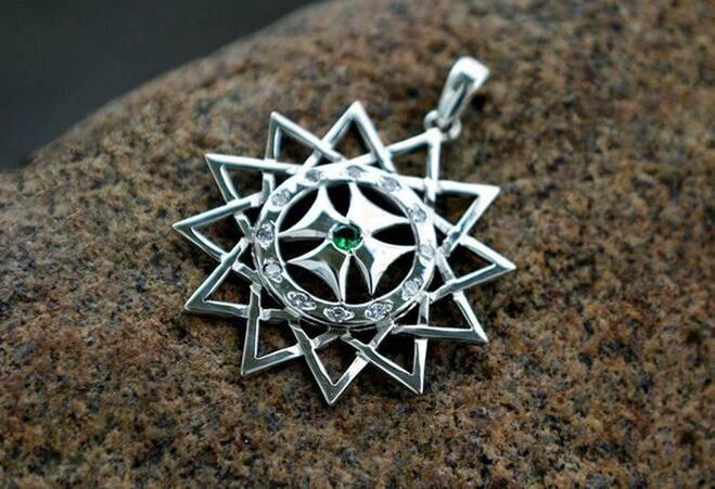 The twelve-pointed lucky star is a talisman of positive changes and happy events. 