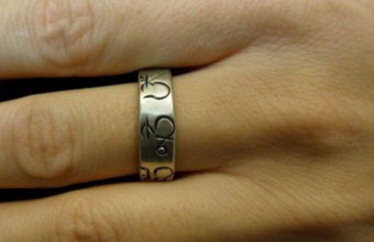 ring as a good luck charm